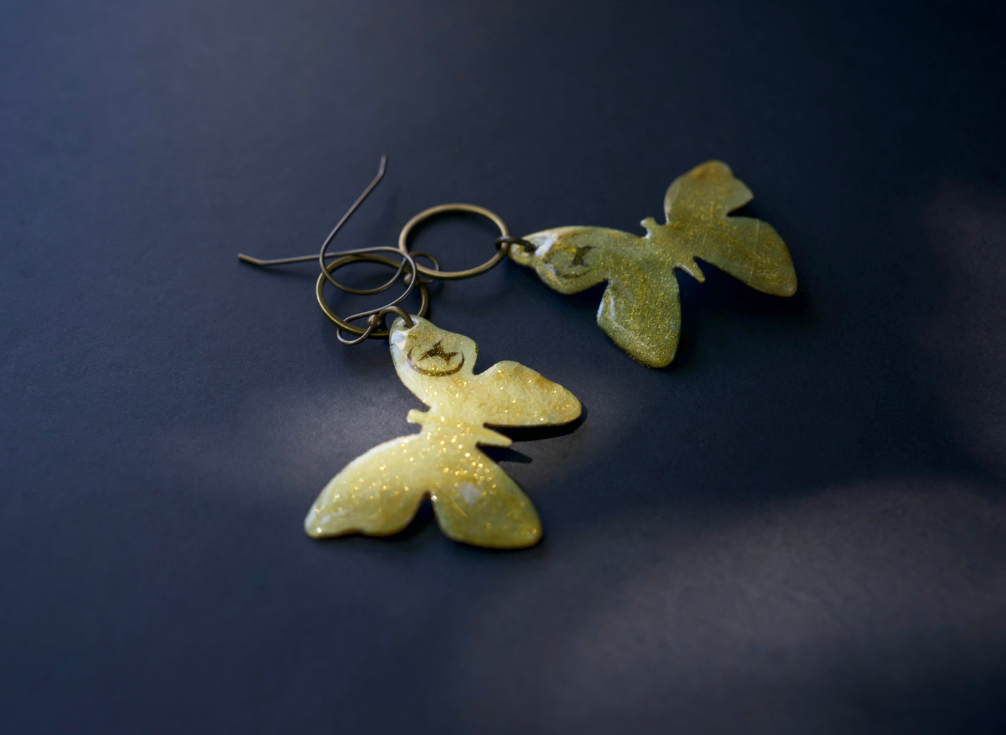 Bronzey & Glittery Butterfly