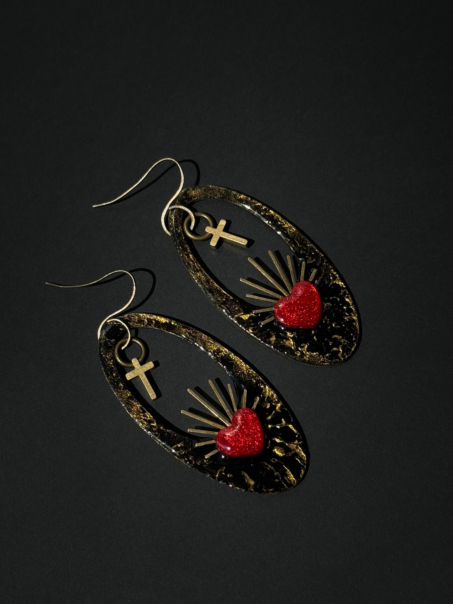 Sagrado Corazón- Brass Flames